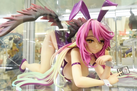 特別企画 あみあみ展示撮り下ろし 1 4スケールの桁違いの迫力 ノーゲーム ノーライフ ゼロ ジブリール 生足バニーver 大戦edition Hobby Watch