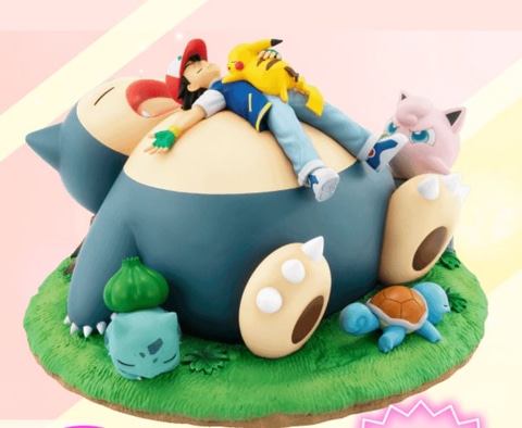 おっきなカビゴンといっしょに眠るポケモンたち G E M Exシリーズ ポケットモンスター カビゴンとおやすみ の商品化決定 Hobby Watch