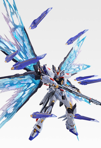 フルバーストモードが再現可能に Metal Buildストライクフリーダムガンダム 光の翼オプションセット Soul Blue Ver が発売決定 Hobby Watch