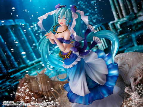 初音ミク の儚いマーメイド姿が美しい新プライズフィギュア画像が公開 Hobby Watch