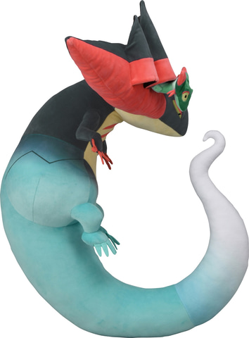 拡大画像 全長約100cmのワンギミックぬいぐるみ ポケモンぬいぐるみ ドでか ドラパルト が本日12月4日より予約開始 14 16 Hobby Watch