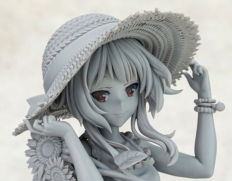 角川フィギュアフェス 麦わら帽子のめぐみんもイイ このすば より めぐみん ワンピースver の原型公開 Hobby Watch