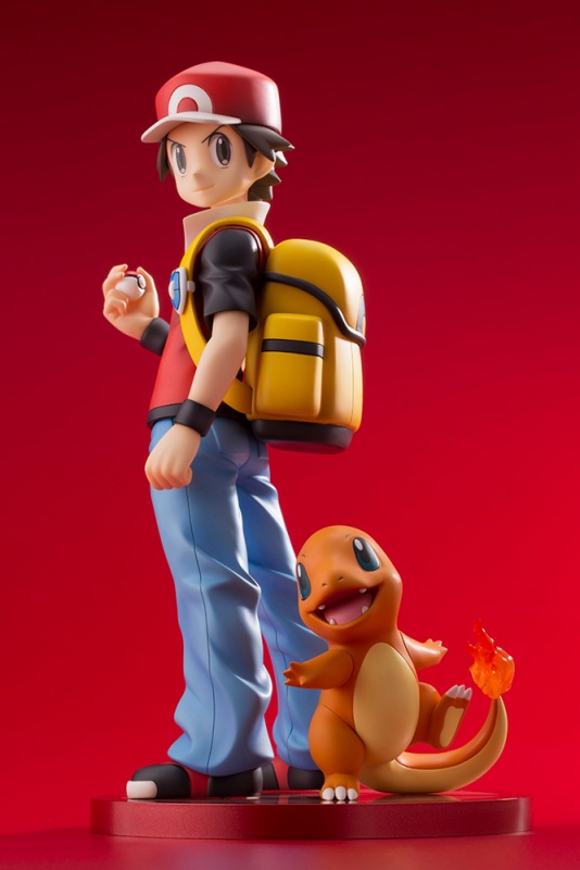 コトブキヤ、「ARTFX J レッド with ヒトカゲ」の限定特典を公開