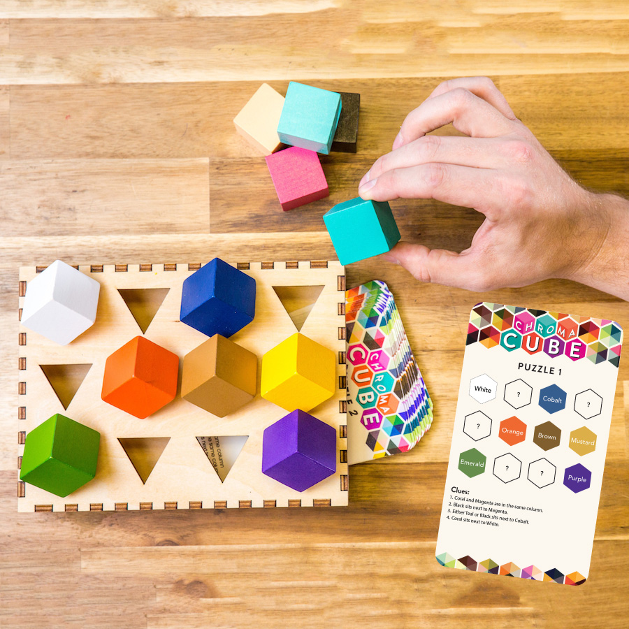 子供から大人まで楽しめる 色彩感覚と思考力を鍛える解決型パズルゲームが登場 Hobby Watch