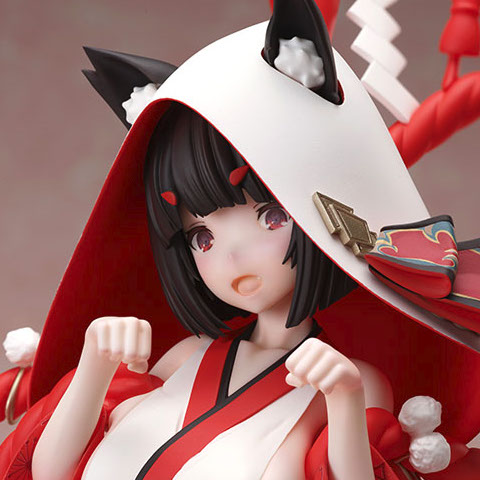 心惹かれるにゃんこポーズ アズールレーン より 山城 のケッコン衣装を再現したフィギュアの予約受付が開始 Hobby Watch