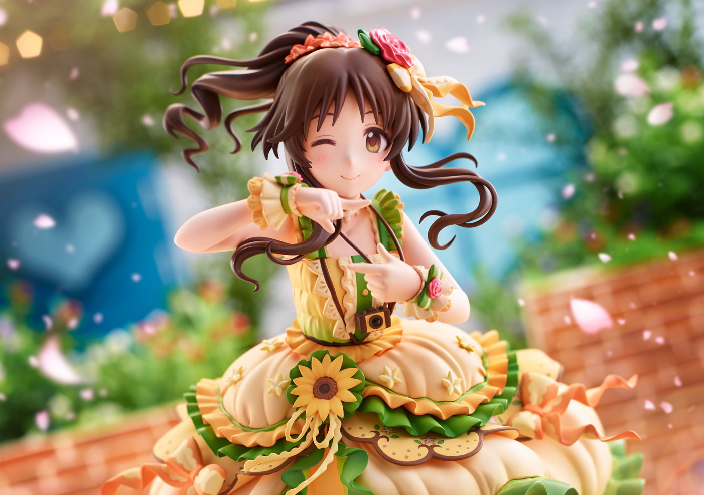 満点の笑顔でウィンク アイドルマスターシンデレラガールズ より 高森藍子 のフィギュアが登場 Hobby Watch