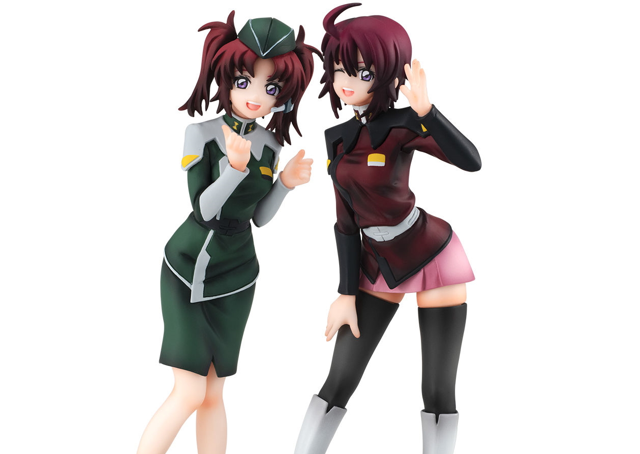 2人セットで飾りたい 機動戦士ガンダムseed Destiny よりホーク姉妹のフィギュアがガシャポンオンラインに登場 Hobby Watch