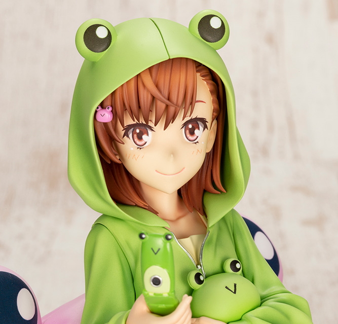 ゲコ太に囲まれてご満悦！ 「とある科学の超電磁砲T」より「御坂美琴