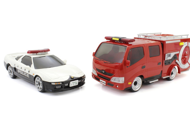 京商エッグブランドより ファーストミニッツ 第2弾 パトカー 消防車 が登場 Hobby Watch