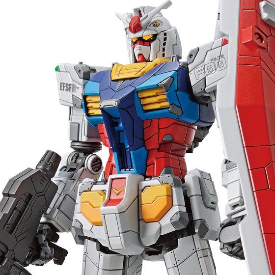 動く実物大ガンダム限定ガンプラ「1/144 RX-78F00 ガンダム＆ガンダム