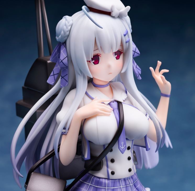 ちょっと恥ずかしそうにした上目遣いがかわいい アズールレーン よりシグニットのフィギュアが登場 Hobby Watch