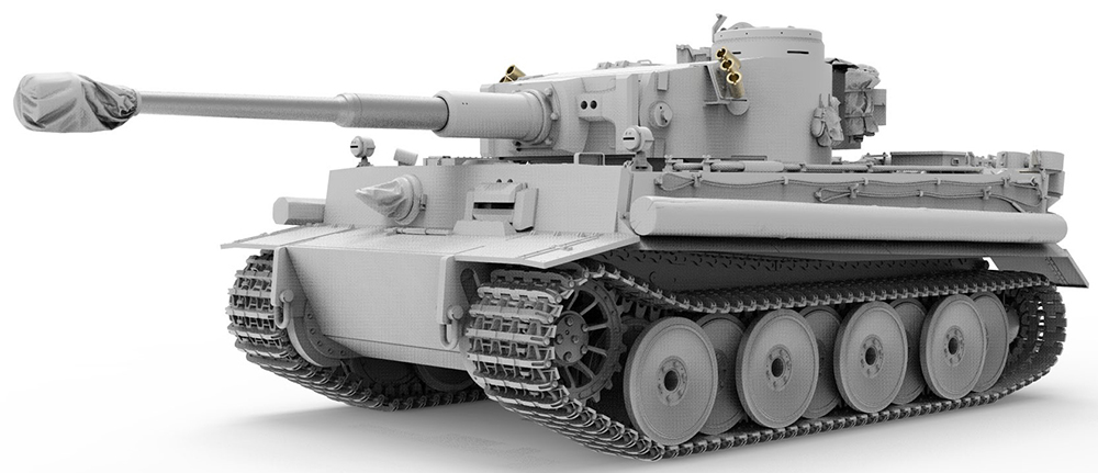 タイガー ドイツ重戦車タイガーⅠ 初期生産型 MLzCv-m39081558375 いため