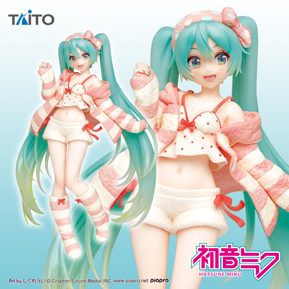 しぐれうい描き下ろしデザインの「初音ミク」プライズフィギュアが