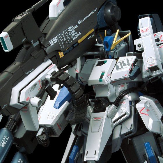 【組み立て済み】　MG FAZZ ver.ka チタニウムフィニッシュ ガンダムセンチネル」よりガンプラFAZZ Ver.Kaにチタニウム