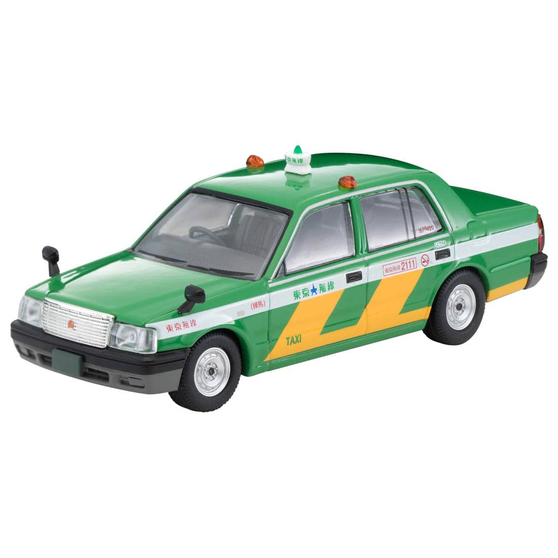 東京の街でお馴染みのカラーで製品化 Tlv Neo トヨタ クラウンコンフォート 東京無線タクシー 緑 が12月発売 Hobby Watch