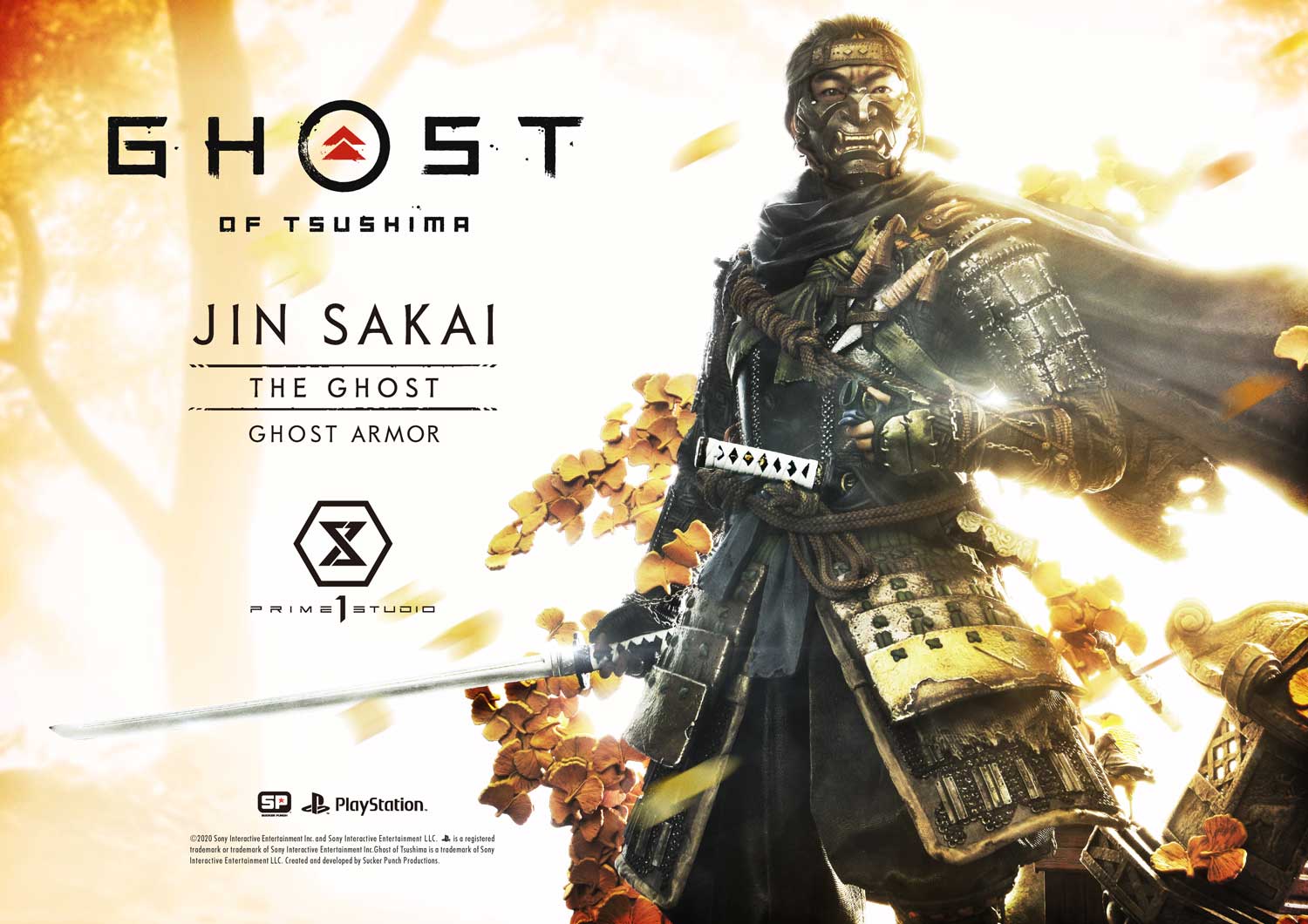 Ghost Of Tsushima より 主人公 境井 仁 を全高約58 2cmで再現したハイエンドフィギュアが登場 Hobby Watch