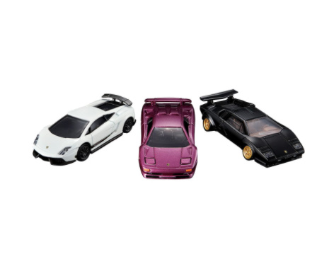 ランボルギーニのミニカー「Lamborghini ３ MODELS」がトミカ