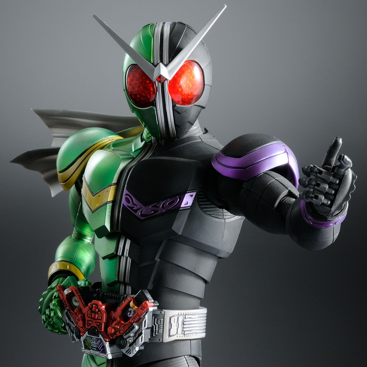 組み立てるだけで高いクオリティを実現 Mg Figure Rise Artisan 仮面ライダーw サイクロンジョーカー の2次受付が開始 Hobby Watch