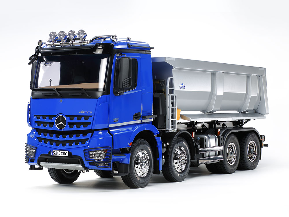 タミヤ、2021年発売のR/Cを一挙公開。ベンツのトラック「Arocs 4151 