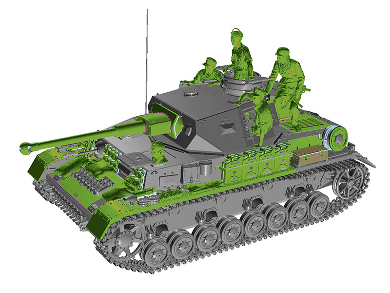 タミヤ、ドイツの名戦車「IV号戦車G初期型」を初スケールモデル化 