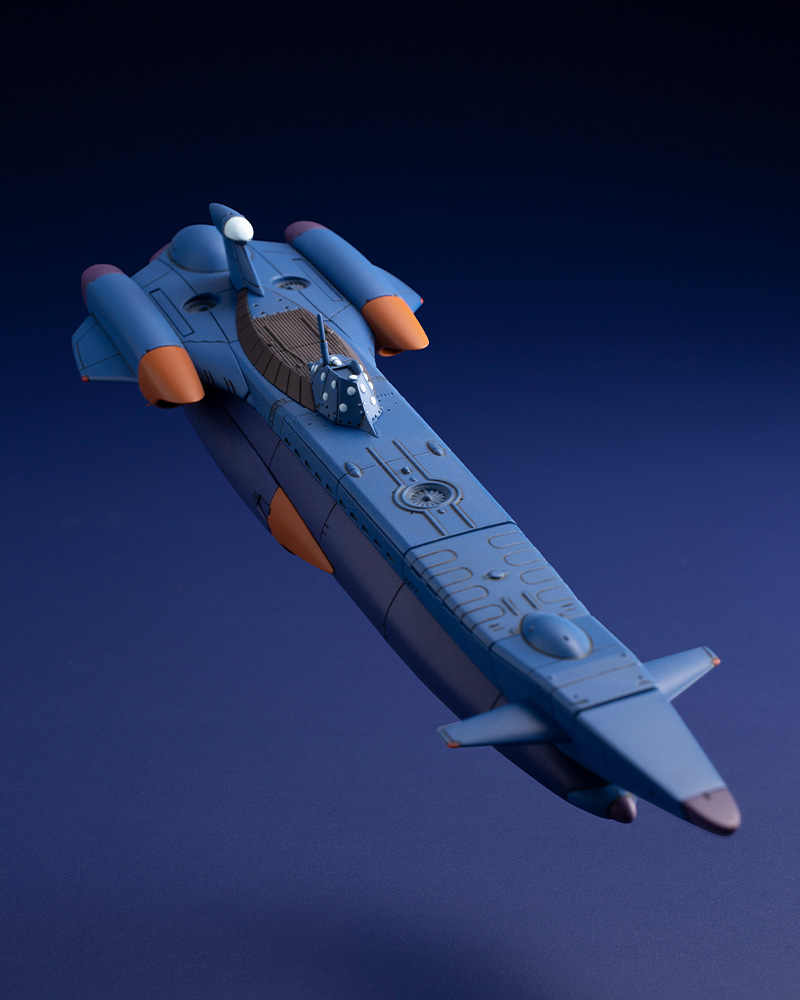 ふしぎの海のナディア Opの青い配色で登場 プラモデル 万能戦艦 ノーチラス号 が8月に発売決定 Hobby Watch