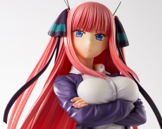 ちょっとツンとした表情の二乃 五等分の花嫁 より中野二乃のフィギュアが遂に登場 Hobby Watch