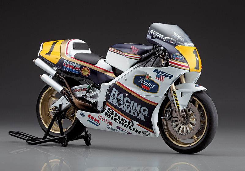 ハセガワ、プラモデル「Honda NSR500 “1989 WGP500 チャンピオン”」3月