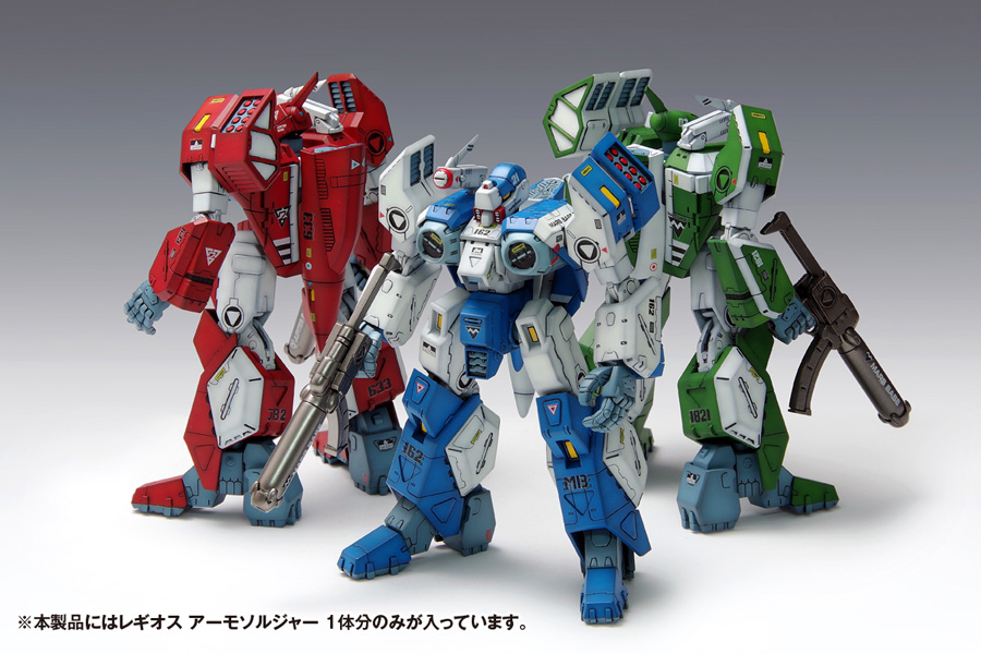 ウェーブ プラモデル レギオス エータ ゼータ イオタ アーモソルジャー マルチプレックス 本日出荷開始 Hobby Watch