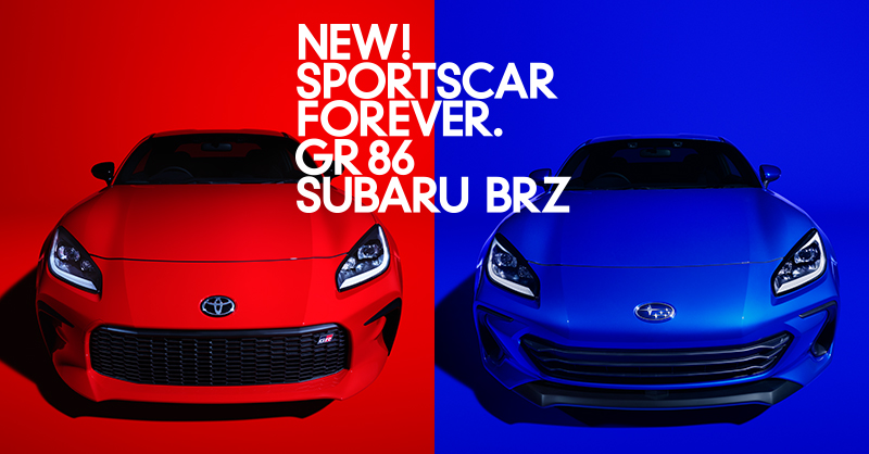 タミヤのロゴカラーに似てる 新型 Gr 86 と Brz のビジュアルに公式が反応 Hobby Watch