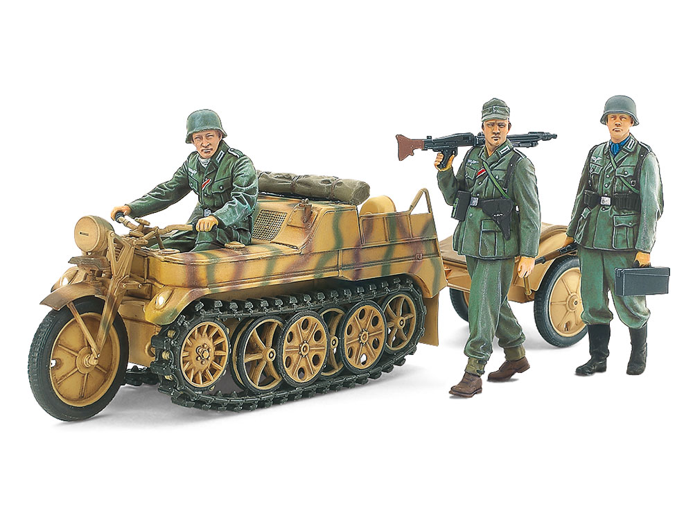 独特なデザインが魅力的な半装軌車が立体化！プラモデル「ドイツSd.Kfz