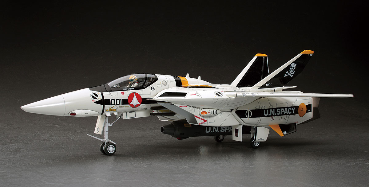 ハセガワ、「マクロス」シリーズより「VF-1S/A バルキリー “スカル小隊”」を本日再販 - HOBBY Watch