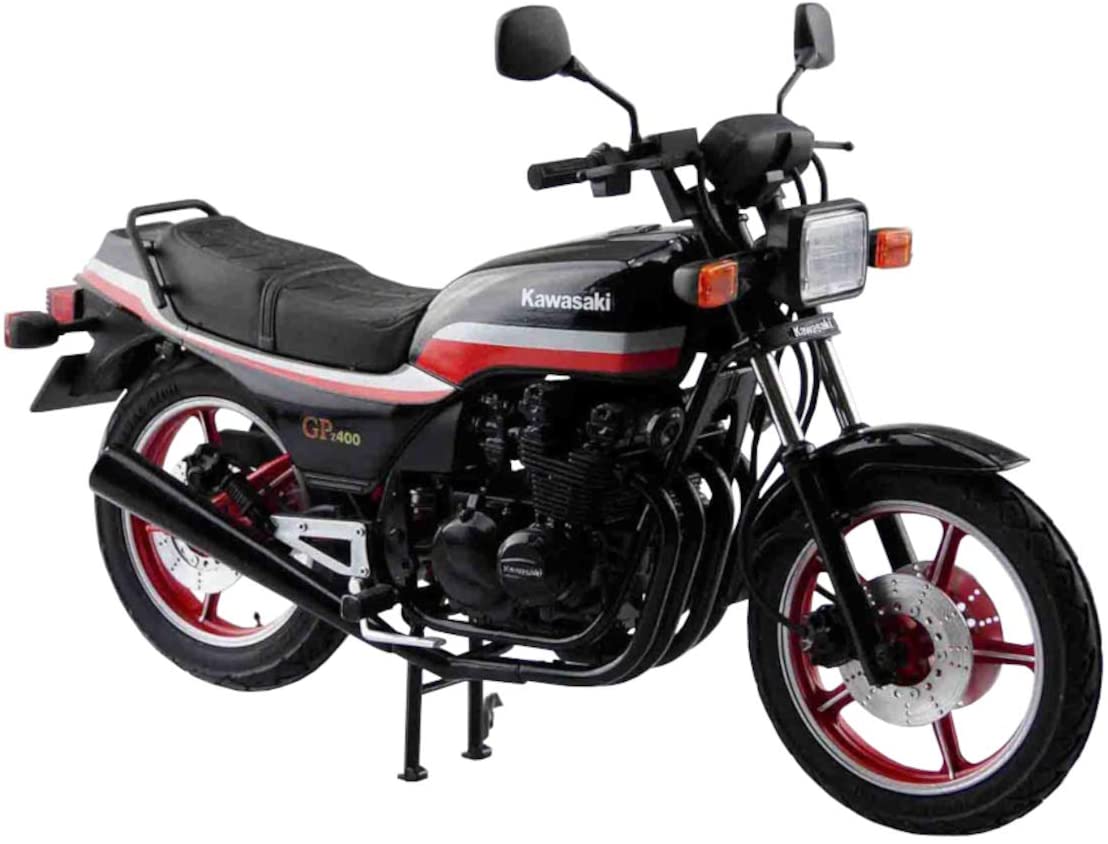 プラモデル「1/12 カワサキ KZ400M Z400GP '82」、マフラーや