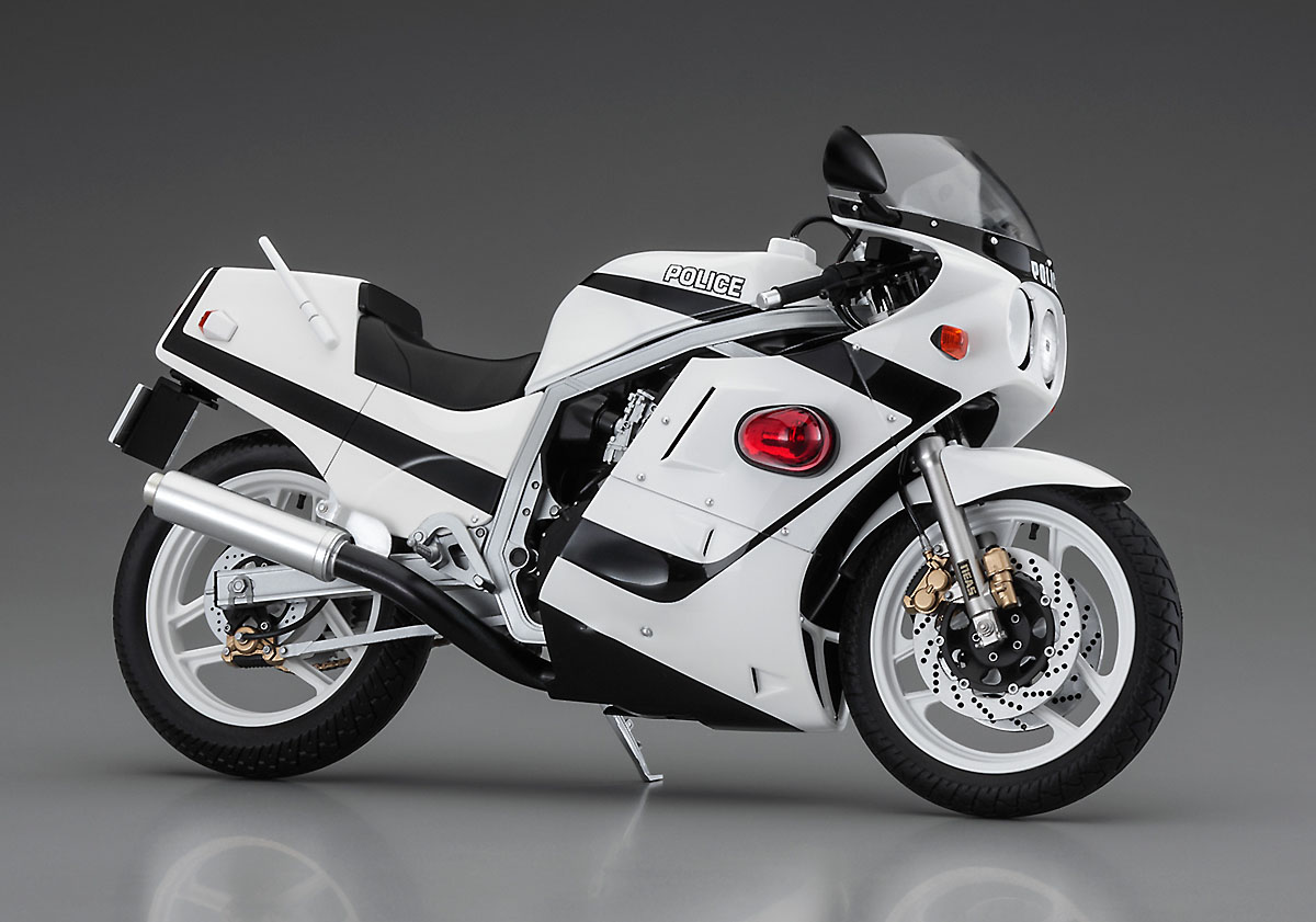 逮捕しちゃうぞ」より「スズキ GSX-R750 白バイ仕様」がプラモ化