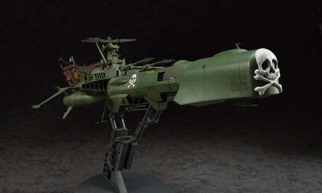 ハセガワ、1/1500スケールプラモデル「宇宙海賊戦艦 アルカディア（劇場版「銀河鉄道999」より）」出荷開始 - HOBBY Watch