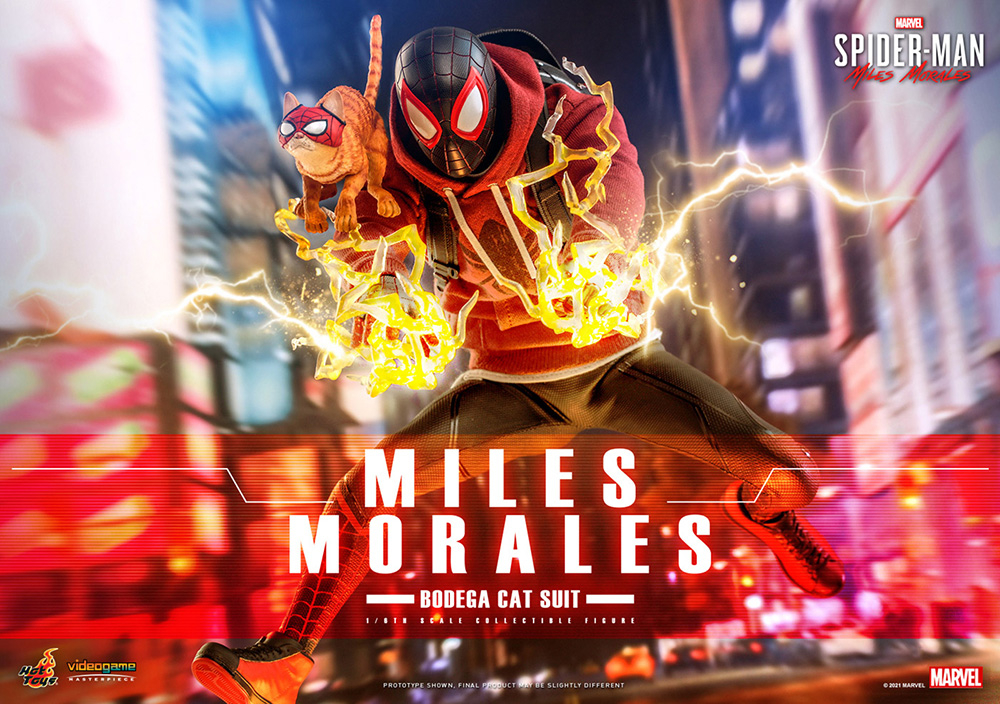 Marvel's Spider-Man：Miles Morales」より看板猫スーツを着た