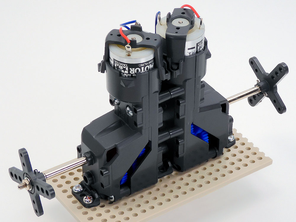 タミヤ、テクニクラフトシリーズ「5速ツインギヤボックスHE」を7月10