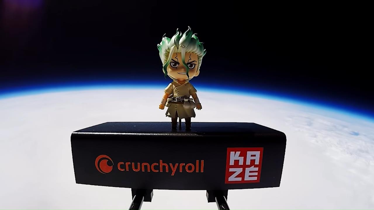 Dr.STONE」千空のねんどろいど、宇宙へ！ まさかの夢実現に「唆るぜ