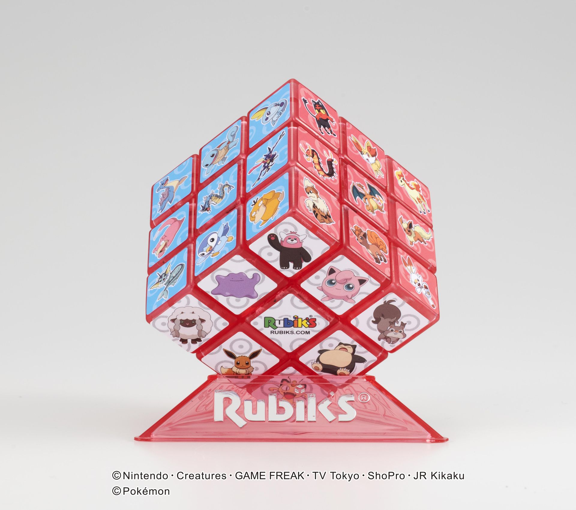 ポケモン52匹がデザインされたルービックキューブが登場 Hobby Watch