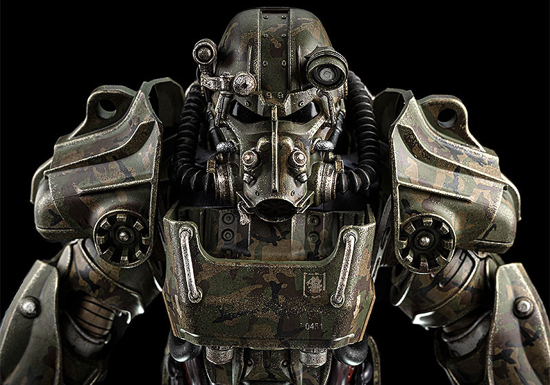 フォールアウト の荒廃した世界を行く重厚なパワードアーマーが立体化 1 6 T 60 Camouflage Power Armor が予約開始 Hobby Watch