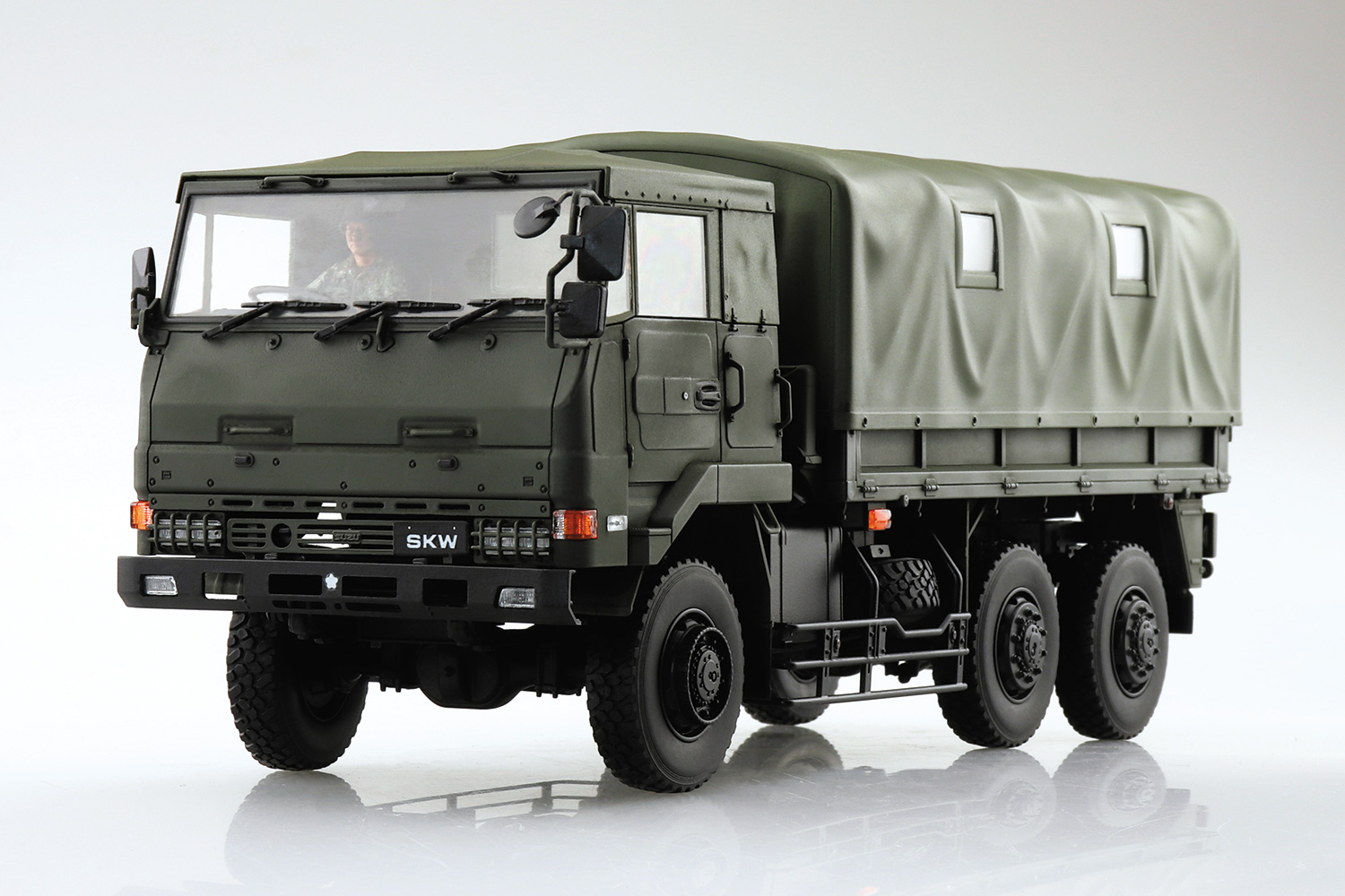 開発者こだわりの商品化！ アオシマ、プラモデル陸上自衛隊「3 1/2t