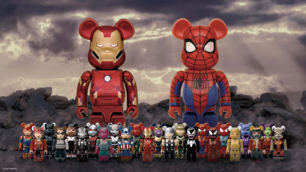 ヴィランも登場！ 「MARVEL/Happyくじ『BE@RBRICK』2021」ファミマにて