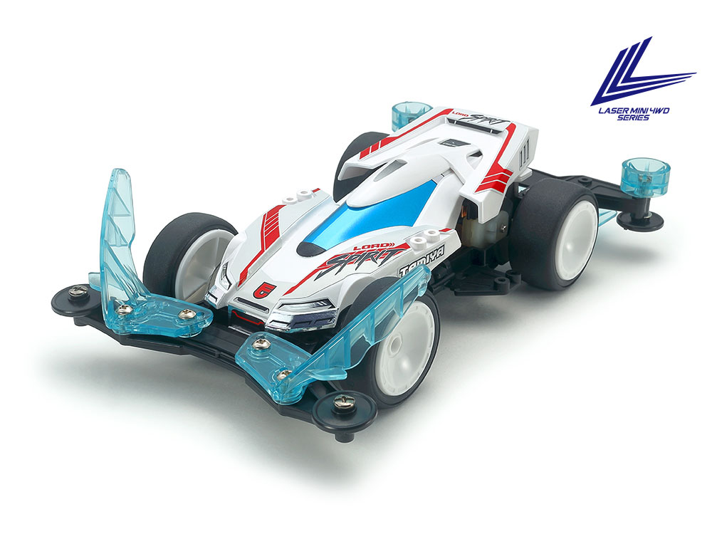 タミヤ（TAMIYA）絶版 レーザーミニ四駆 3台セット レーザーミニ四駆”マンガ「MINI 4 KING」より第1弾「ロードスピリット
