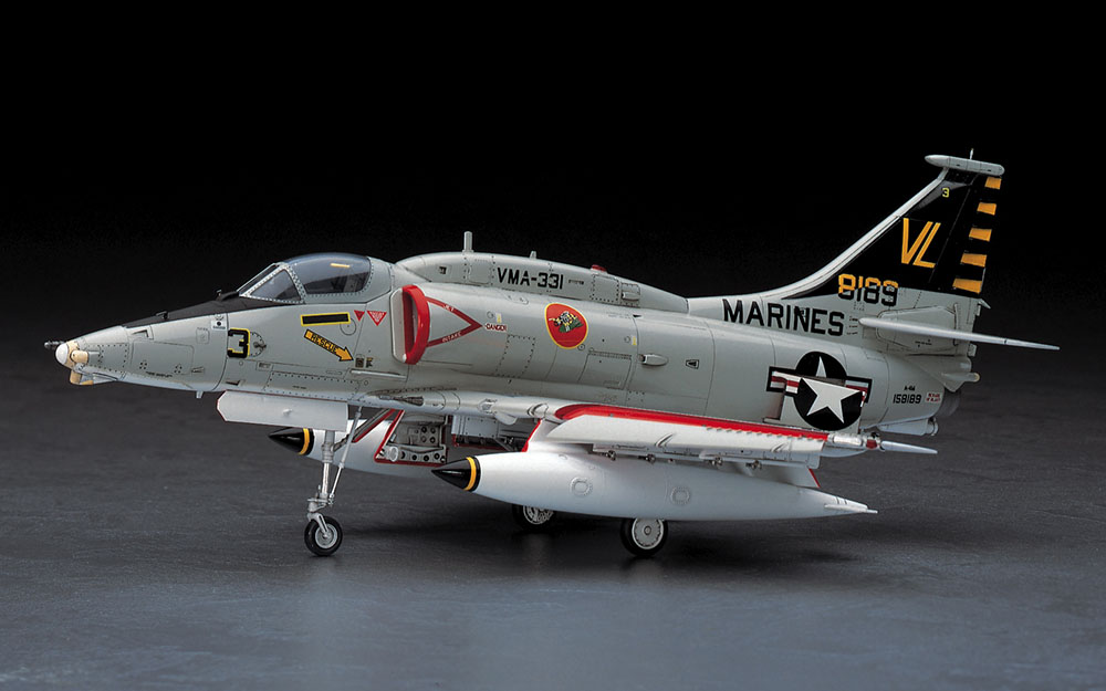 スカイホークの単座型最終モデル「A-4M」のプラモデルが本日より再販 - HOBBY Watch