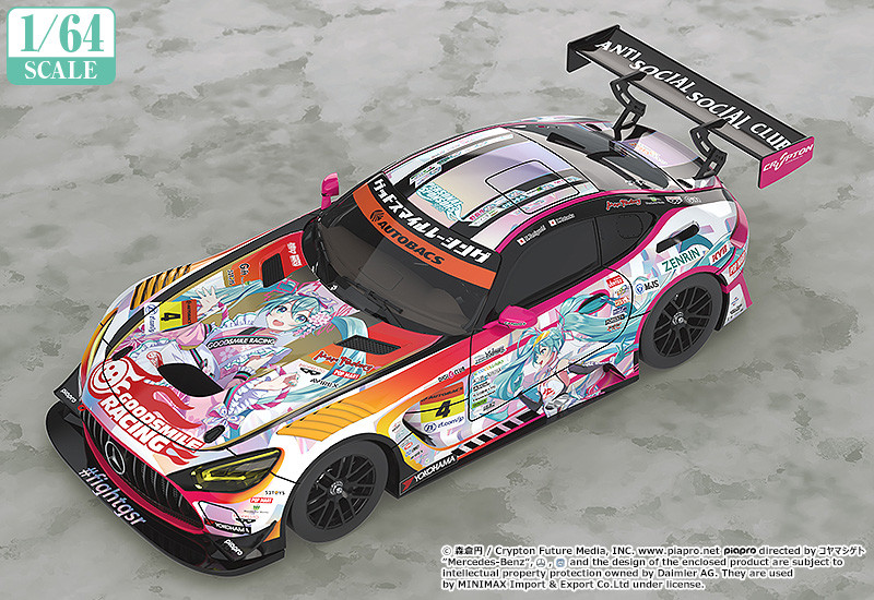 グッドスマイル　初音ミク　AMG 2021 SUPER GT 2021年「SUPER GT」に参戦するレーシングカー「グッドスマイル 初音