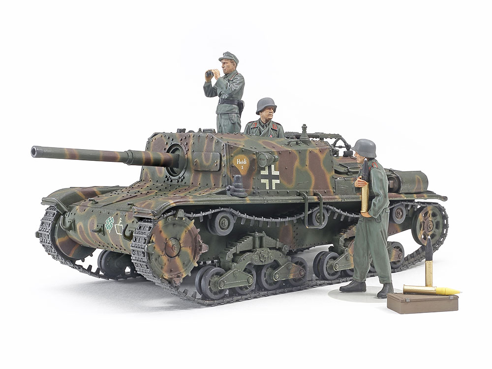 第二次大戦中のイタリア生まれの傑作自走砲「1/35 セモベンテ M42 da75