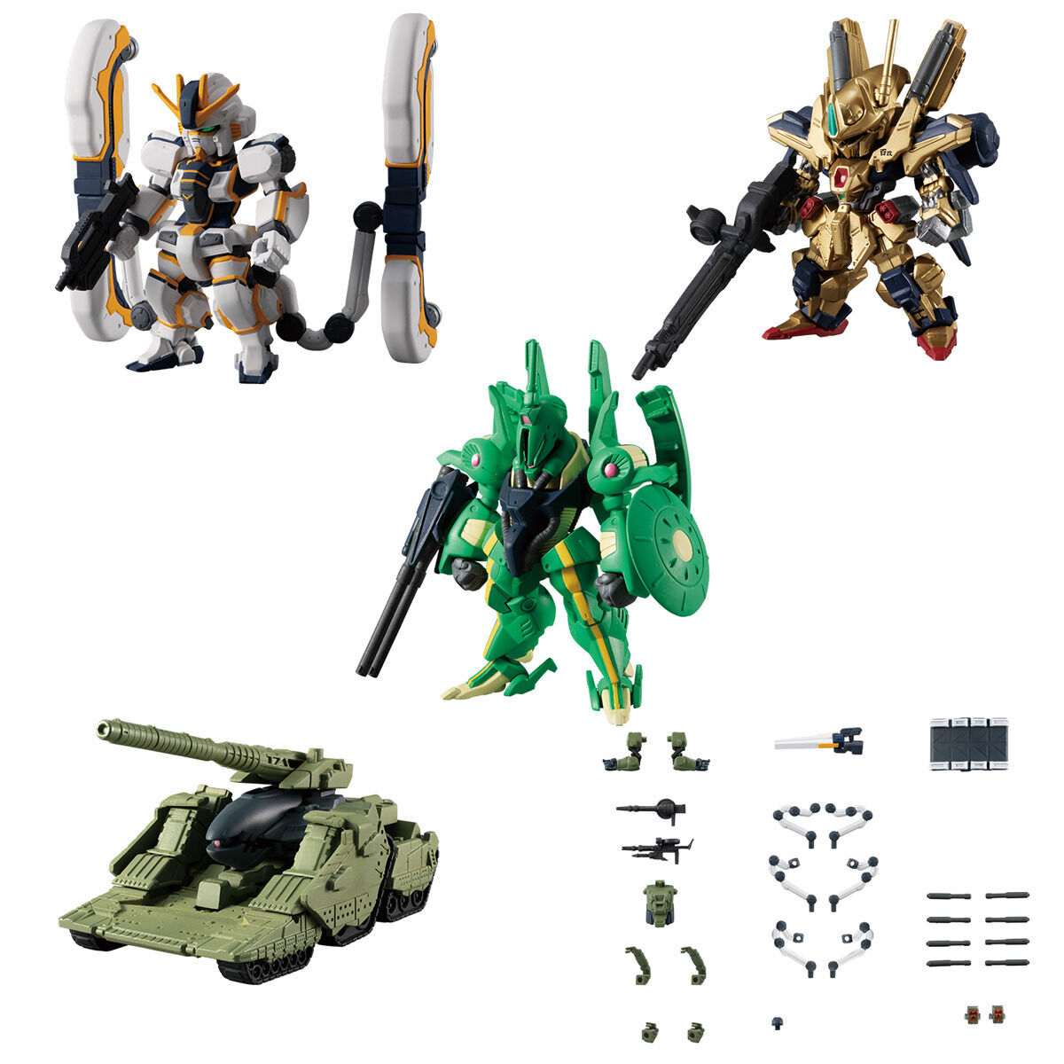 アトラスガンダム、フルアーマー百式改などが食玩フィギュア化。「FW GUNDAM CONVERGE ♯Plus03」が2022年3月に発売 -  HOBBY Watch