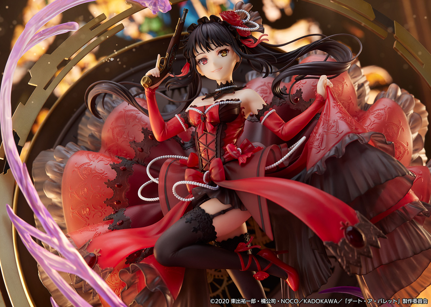 時崎狂三 Pigeon Blood Ruby Dress Ver. 渋スク アニメ「デート・ア・バレット」より「時崎狂三 - Pigeon Blood Ruby