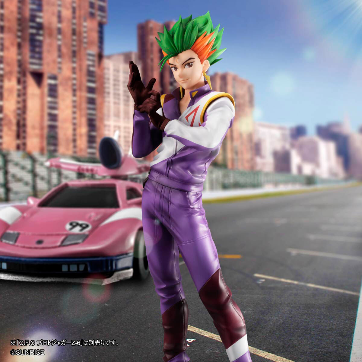 アニメ 新世紀gpxサイバーフォーミュラ よりフィギュア ブリード加賀 が11月5日に予約開始 Hobby Watch