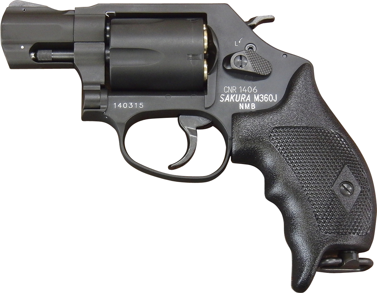 タナカの最新日本警察拳銃にHWモデルが登場。「S&W M360J“SAKURA”HW