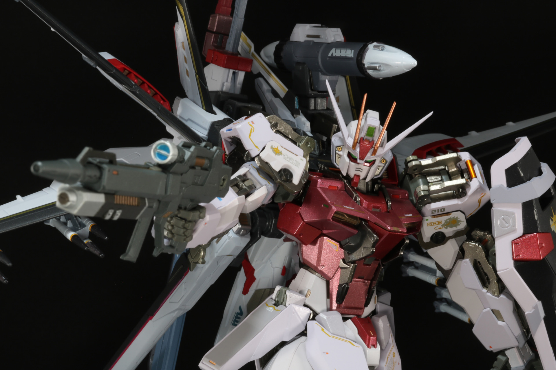 新品未開封 METAL BUILD ストライクルージュ オオトリ装備-